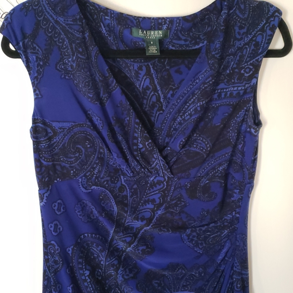 Ralph Lauren multicolor midi dress